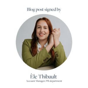 Blog post written by Èle Thibault