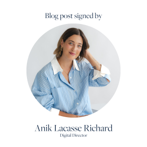 Blog post written by Anik Lacasse Richard